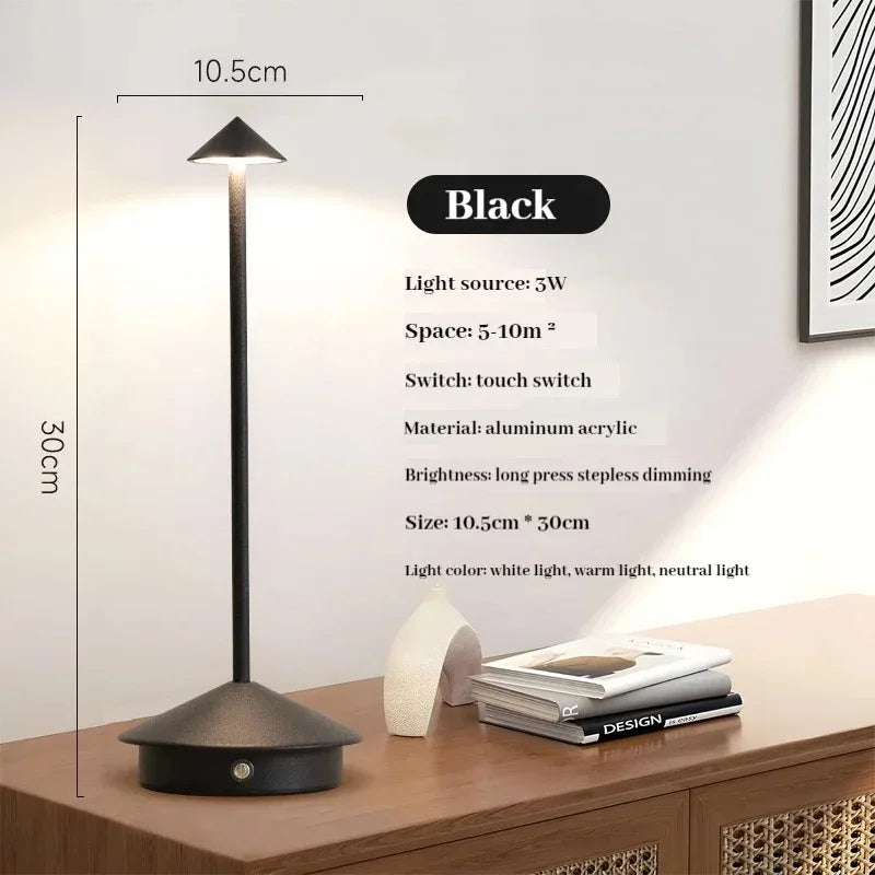 Uppladdningsbar Touch-bordslampa – alternativ bild 7