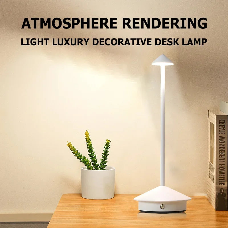 Uppladdningsbar Touch-bordslampa – alternativ bild 2
