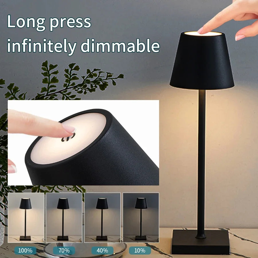 Trådlös Touch-bordslampa – alternativ bild 4