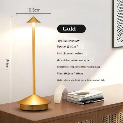 Uppladdningsbar Touch-bordslampa – alternativ bild 5