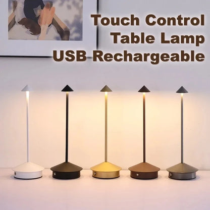 Uppladdningsbar Touch-bordslampa – alternativ bild 1